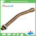 NL406 150x14mm animal drenching cannula/nozzle for livestock/poultry/cattle pig horse